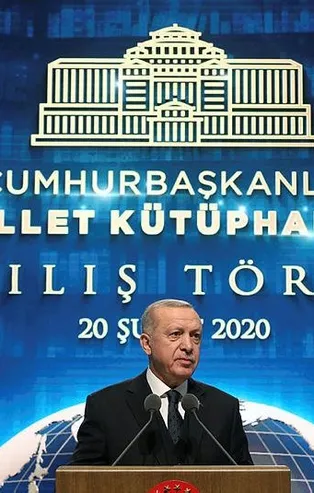 Başkan Erdoğan, Türkiye’nin en büyük kütüphanesini açtı