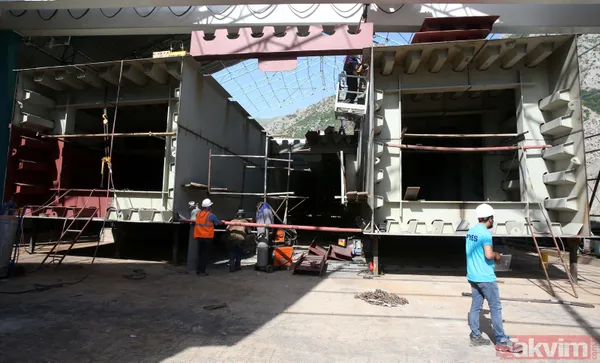 Doğu Anadolu Bölgesi'nde zirvede! 900 metre uzunluğundaki Bitlis Çayı Viyadüğü'nde çalışmalar devam ediyor - 13