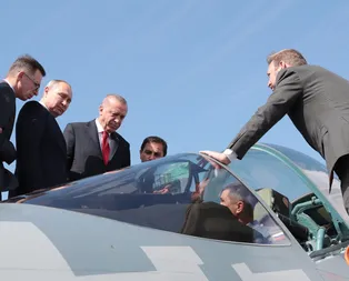 Başkan Erdoğan Rusyada Su-57yi inceledi! Rus Su-57 mi, Amerikan F-35 mi daha güçlü? İşte özellikleri