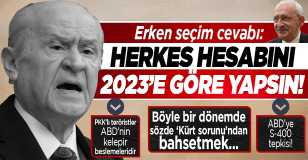 Son dakika: MHP Genel Başkanı Bahçeli'den grup toplantısında önemli açıklamalar