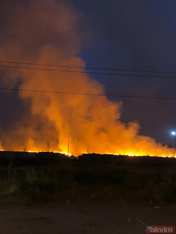 Aydın'da kağıt fabrikasındaki yangın yeniden kontrolden çıktı: Havadan ve karadan müdahale sürüyor - 35