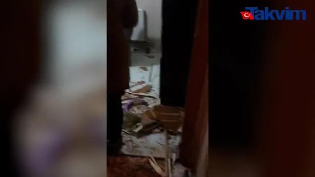 Dehşet veren anlar! Suriyeli kiracısının kapısına baltayla saldırdı! Sebebi ise...-4