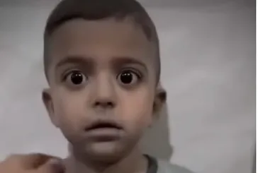 Dünya onu katil İsrail’in Gazze soykırımında korku dolu gözleriyle tanıdı! Muhammed’den haber var