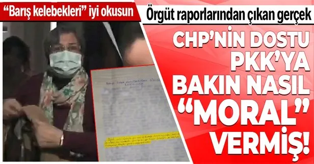 CHP'nin dostu örgüte bakın nasıl moral vermiş!