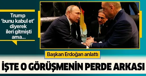 Son dakika: Başkan Erdoğan Putin ile yaptığı konuşmanın ayrıntılarını anlattı