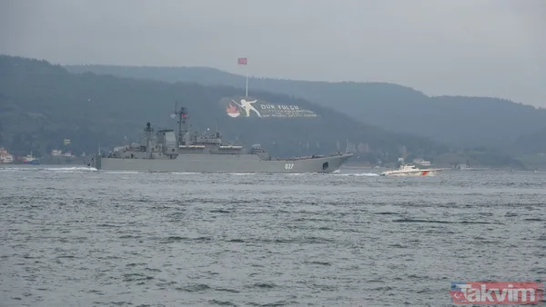 Rus savaş gemileri Karadeniz'e doğru yolda! Çanakkale Boğazı'nı çıktılar - 17