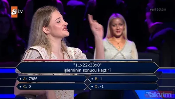 Kim Milyoner Olmak İster'de geceye damga vuran BMGK sorusu! Kenan İmirzalıoğlu'ndan Başkan Erdoğan'ın Dünya 5'ten büyüktür açıklamasına destek: Bu söze katılıyorum - 44