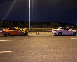 Otoyolda manda kazası: 1 ölü, 2 yaralı