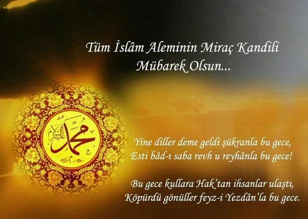 Miraç Kandili mesajları 2022! En güzel ve anlamlı, uzun ve kısa, resimli ve resimsiz Whatsapp, SMS Miraç Kandili mesajları, sözleri!-5