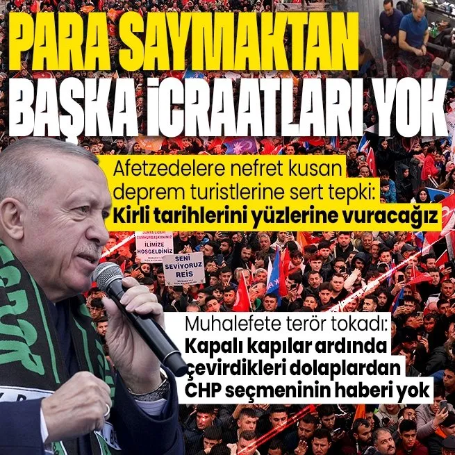 Başkan Erdoğan’dan AK Parti Kilis mitinginde önemli açıklamalar