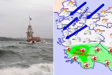 SON DAKİKA: Meteoroloji’den İstanbul ve 13 il için jet hızında alarm! Fırtına ve toz karışacak