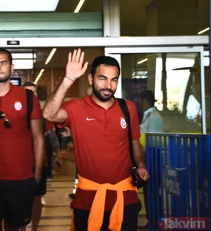 Galatasaray Süper Kupa finali için gittiği Konya’da böyle karşılandı