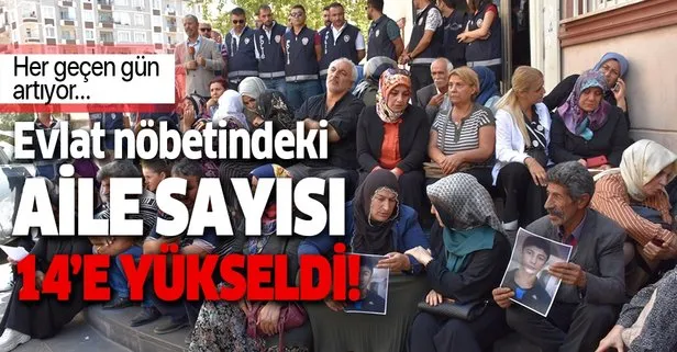 Diyarbakır’da HDP binası önündeki ailelerin sayısı gün geçtikçe artıyor! Evlat nöbetindeki ailelerin sayısı 14’e yükseldi!