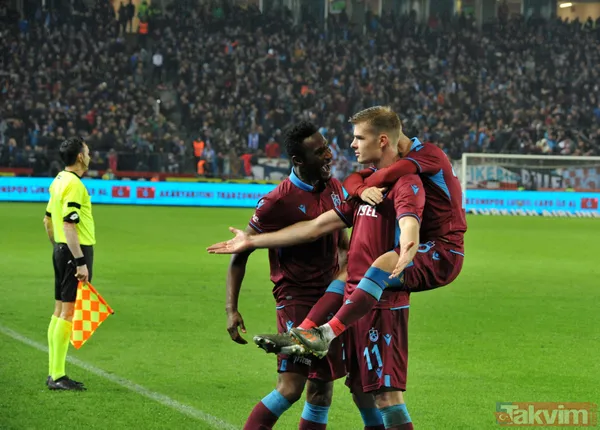 Trabzonspor Galatasaray karşılaşması nefes kesti! İşte maçtan kareler... - 21