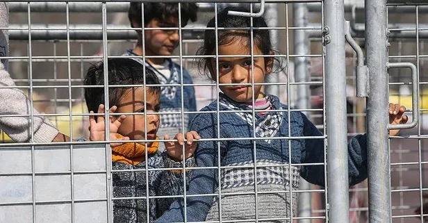 Yunanistan'ın çocuklara bile tahammülü yok!
