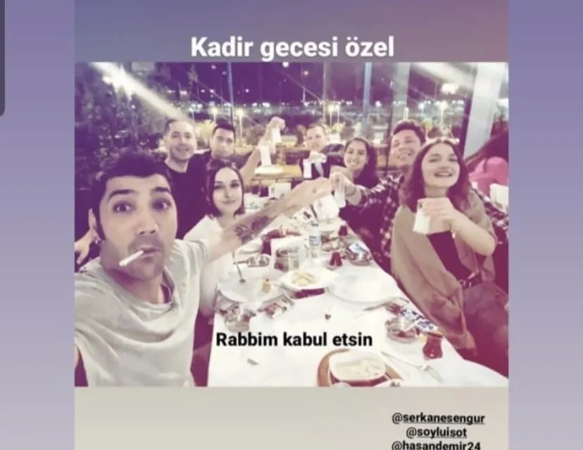 Pegasus alkol masasında İslam’a hakarete sessiz