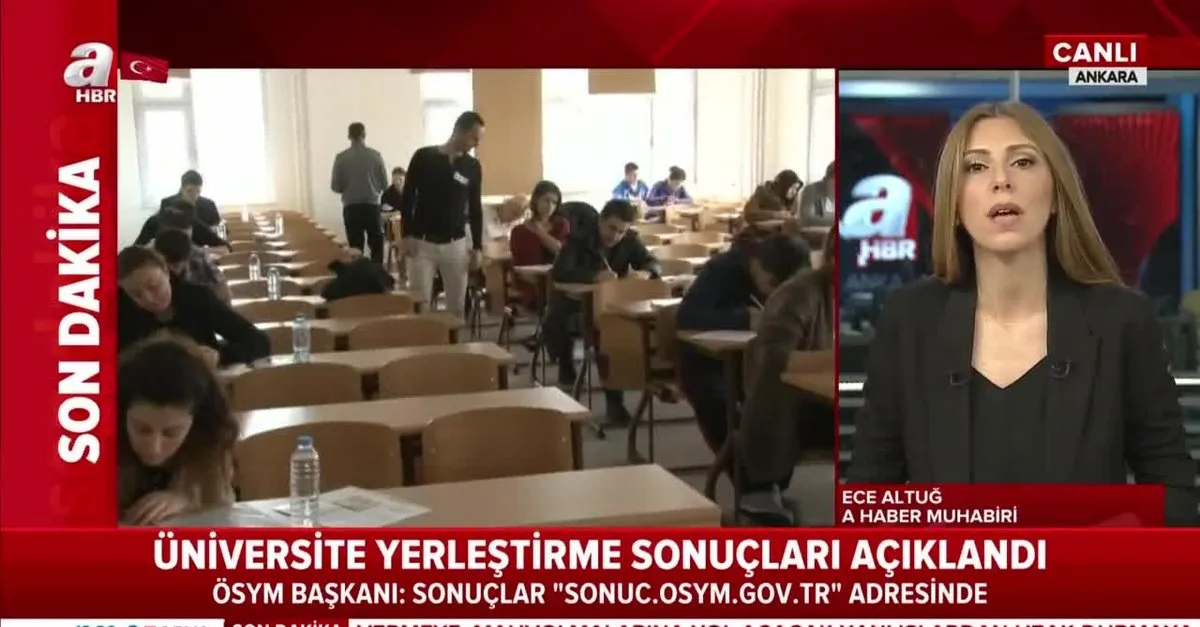 Yks Universite Tercih Sonuclari Sorgula Osym 2020 Yks Universite Tercih Sonuclari Aciklandi Takvim