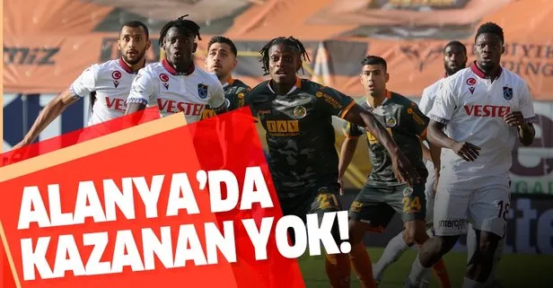 Aytemiz Alanyaspor 1-1 Trabzonspor | MAÇ SONUCU