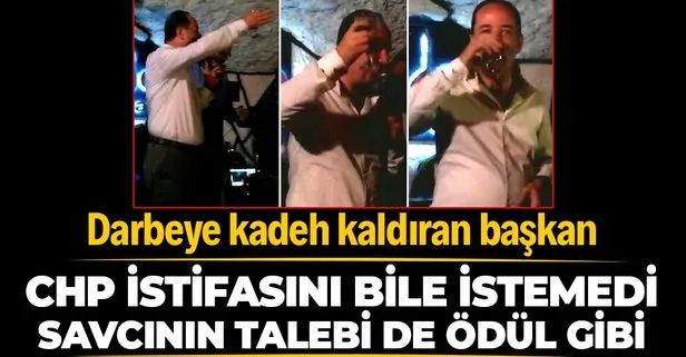 15 Temmuz’da alkollü alem yapan CHP’li Edirne Belediye Başkanı Recep Gürkan’a 2 yıl hapis istemi