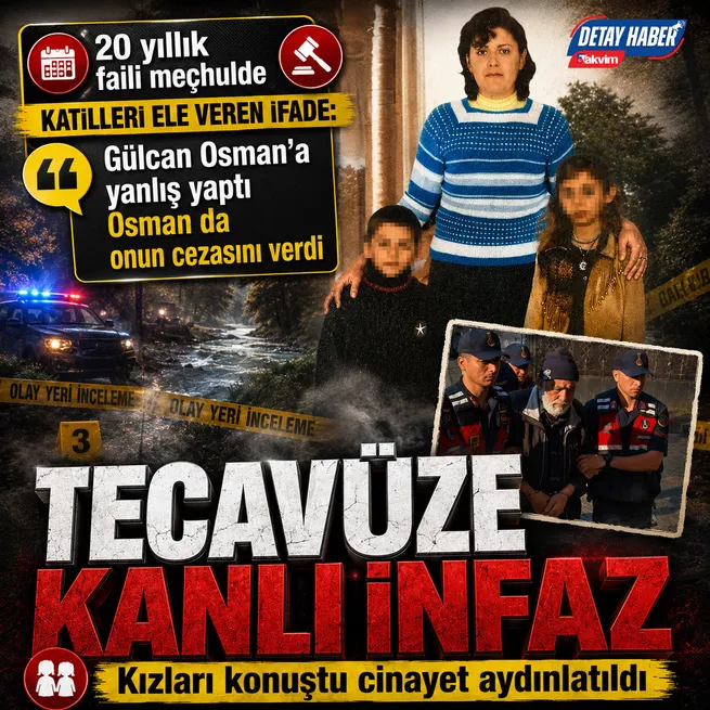 20 yıl sonra aydınlatıldı: Gülcan Yazıcı cinayetinde 2 kişi tutuklandı! Katilleri ele veren ifade: Osman cezasını verdi biz de onu gömdük