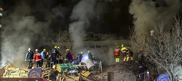 Konya’da 3 katlı bina çöktü