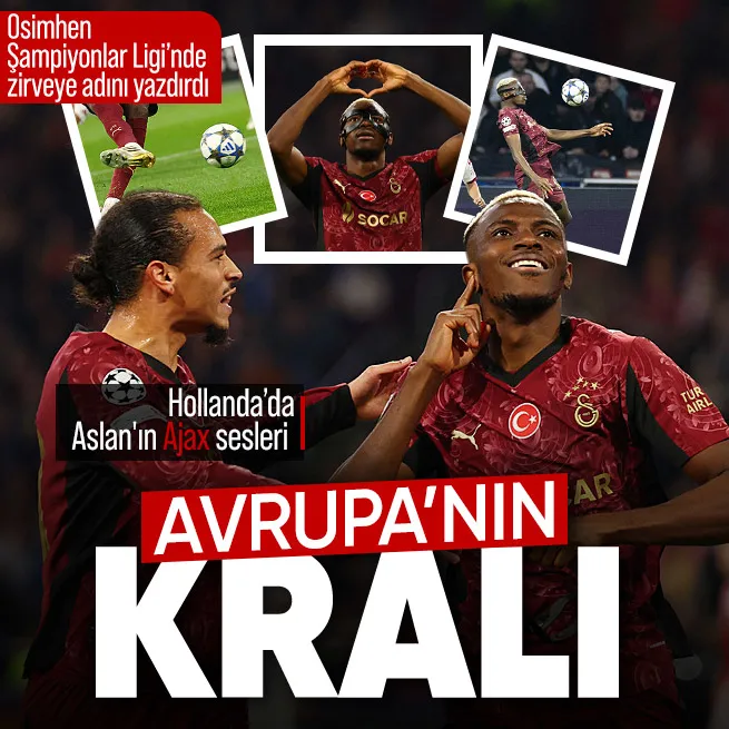 Hollanda’da Aslan’ın ’Ajax’ sesleri!