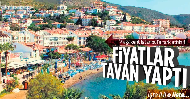 Aydın, Muğla, Balıkesir, İstanbul'u gölgede bıraktı! Sahil bölgelerinde konut fiyatlarındaki tırmanış sürdü