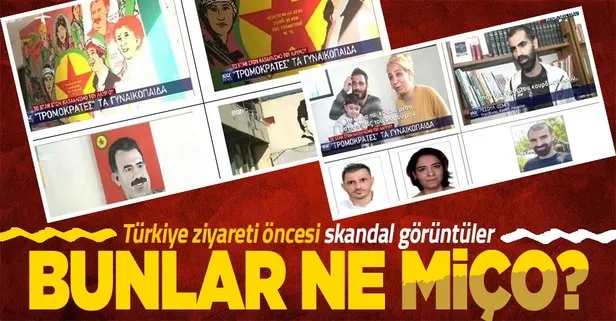 Yunanistan’daki Lavrion Kampı PKK’nın eğitim üssü haline geldi! Yunan televizyon kanalında şok görüntüler