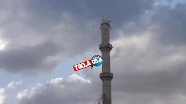 İZLE I Tokat’ta 5,6’lık deprem sonrası cami minaresi yıkıldı!