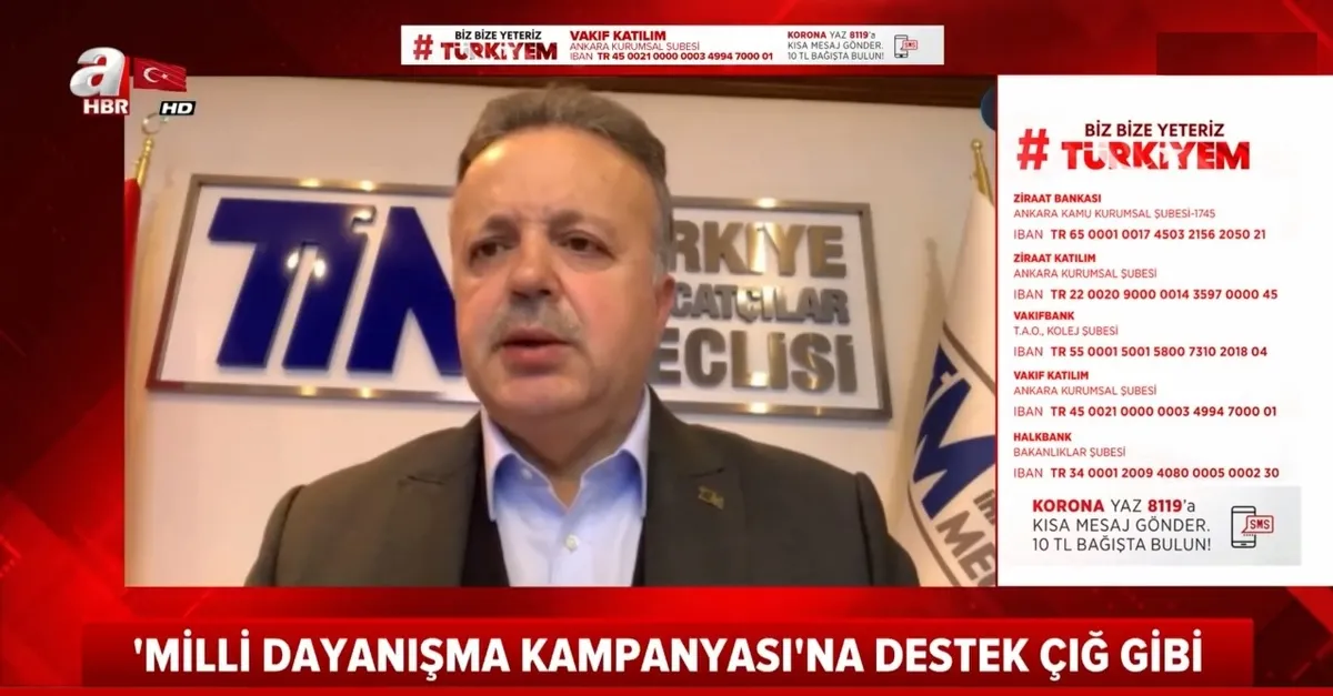 Başkan Erdoğan'ın başlattığı 'Biz Bize Yeteriz Türkiyem' kampanyasına TİM 15 milyon TL bağışladı!