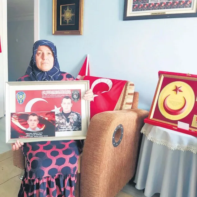 Oğlumu öperek şehadete gönderdim