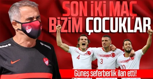 Şenol Güneş seferberlik ilan etti: Son iki maç bizim çocuklar