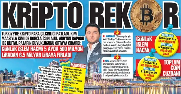 Türkiye’de kripto para çılgınlığı! İşlem hacmi 6.5 milyar liraya fırladı...