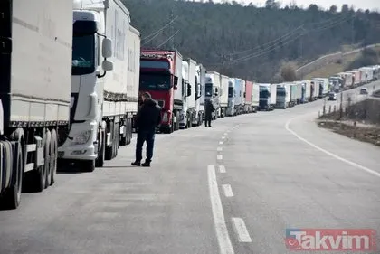 Türkiye ihracat rekorları kırıyor! Edirne Hamzabeyli Sınır Kapısı’nda 10 kilometre TIR kuyruğu