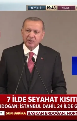 Başkan Erdoğan'dan flaş maske açıklaması: Satışına izin vermeyi planlıyoruz