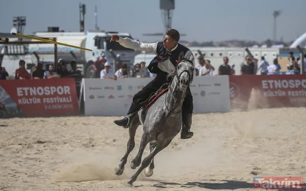 4. Etnospor Kültür Festivali başladı! Atatürk Havalimanı'nda ziyaretçilerini bekliyor... - 48