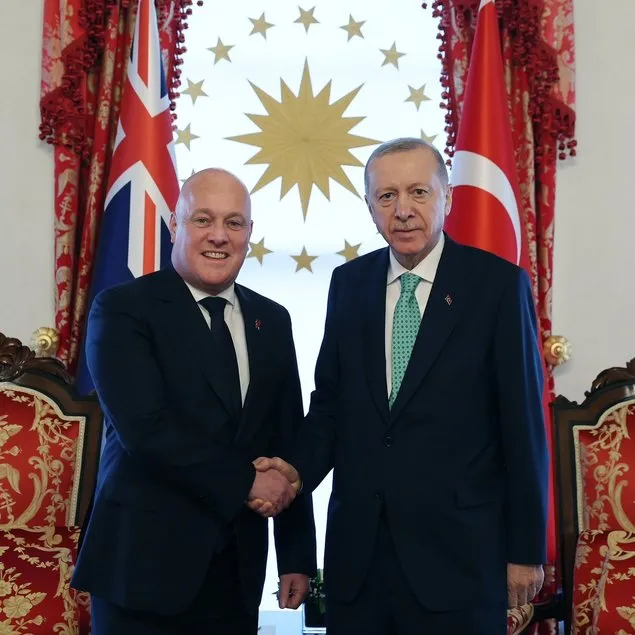 Başkan Erdoğan Yeni Zelanda Başbakanı ile bir arada!