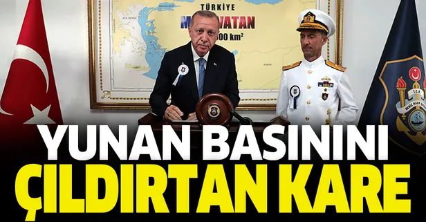Yunan basınını çıldırtan kare