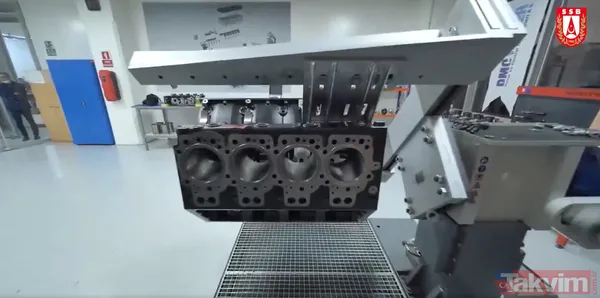 SON DAKİKA: Savunma Sanayii Başkanı İsmail Demir: Tank için geliştirilen ilk motor BATU'nun ateşleme testi başarılı - 12