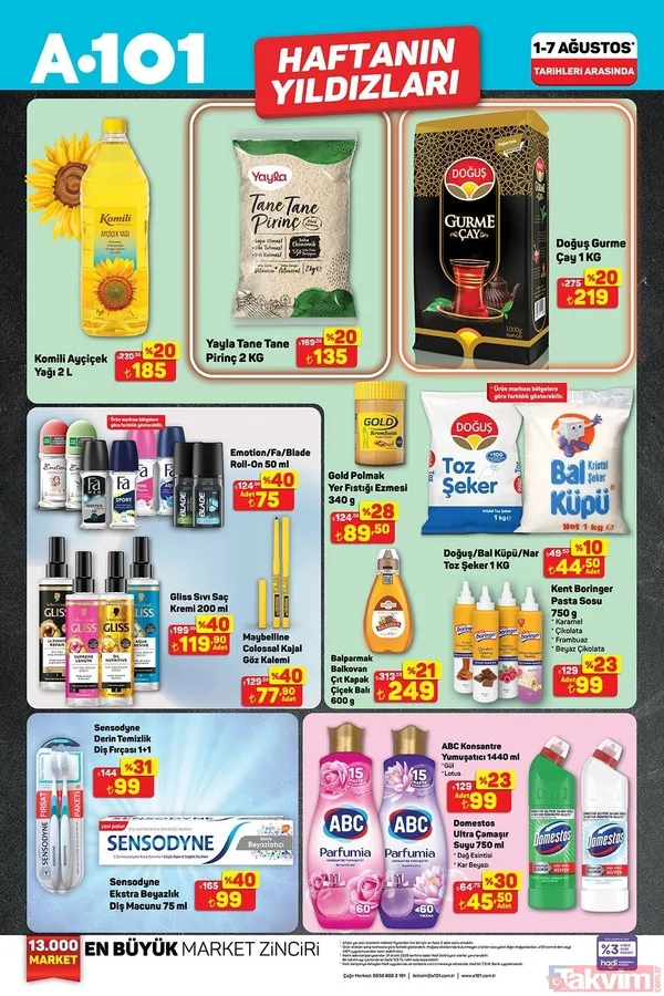 A101 7 Ağustos Perşembe kataloğu açıklandı! Bu hafta neler var? İşte tam ürün listesi ve fiyatlar - 11