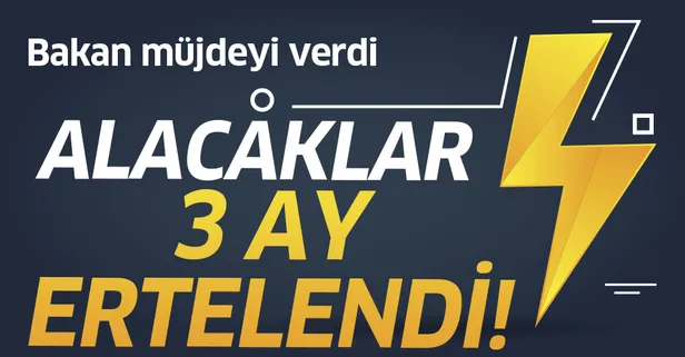 Son dakika: Son dakika... Sanayi ve Teknoloji Bakanı Mustafa Varank müjdeyi verdi: KOSGEB alacaklarını 3 ay erteliyoruz