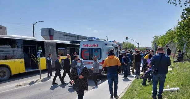 Yine İETT yine kaza! Yaralılar var