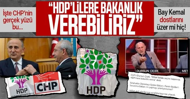 CHP’li Çiçek: HDP’ye bakanlık verebiliriz