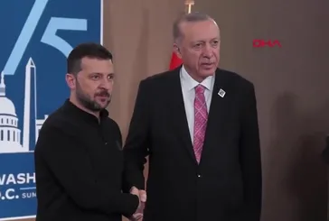 Başkan Erdoğan NATO'da Zelenski ile görüştü!