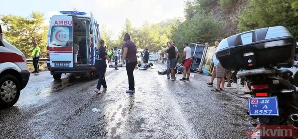 SON DAKİKA: Marmaris'te 5 kişi hayatını kaybetmişti! Safari faciasının detayları ortaya çıktı: Şoför viraja sert girdi turistler kemer takmıyor - 6