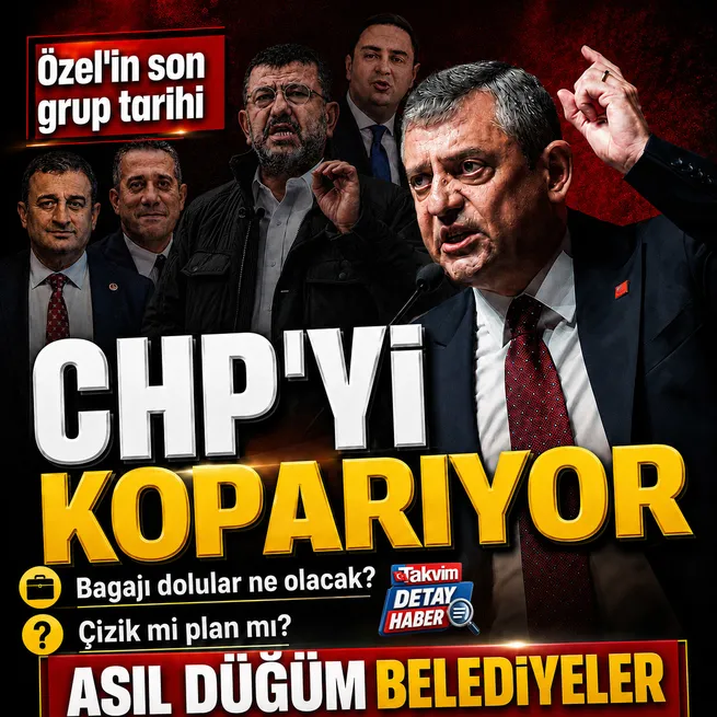Özgür Özelin CHPyi koparma planı! Son grup için konuşulan tarih! Yeni partide kimler olmayacak