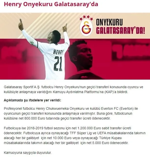 Galatasaray, Onyekuru'yu resmen kadrosuna kattı-1