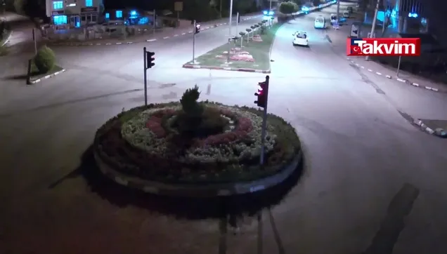 emniyet kemerinin hayatini kurtardigi kaza mobese ye yansidi