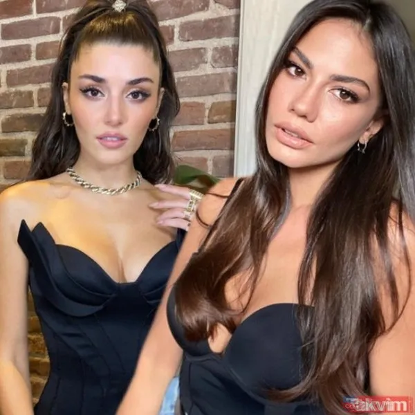 Hande Erçel içine bir şey giymedi güzelliğiyle akılları baştan aldı 'ne kaybettiğine dön bir bak Kerem Bürsin' - 11