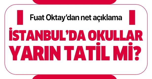 Cumhurbaşkanı Yardımcısı Fuat Oktay'dan İstanbul depremine ilişkin kriz merkezinden açıklama